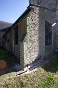 Restoration complete with repointed stonework