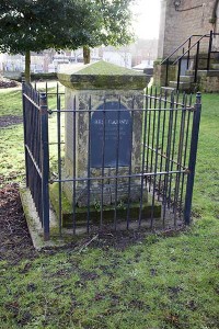 Ben Caunt's grave