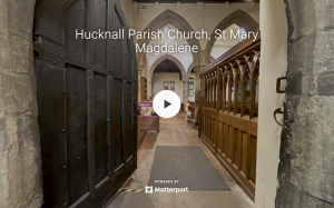 Start screen of the St Mary Magdalene church virtual tour